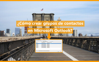 ¿Cómo crear grupos de contactos en Outlook?