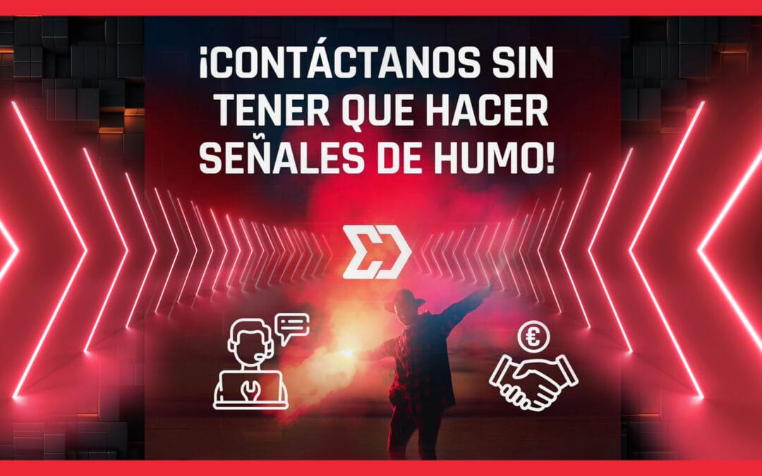 ¡Contáctanos sin tener que hacer señales de humo!