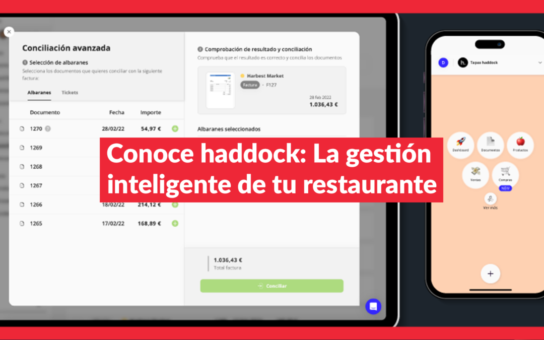 Conoce haddock:  La gestión inteligente de tu restaurante.