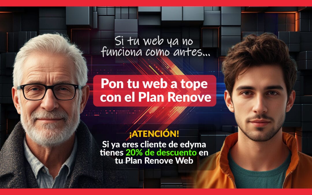 Pon tu web a tope con el Plan Renove
