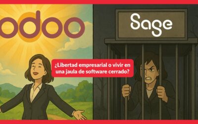 Odoo 19 con IA: ¿libertad empresarial o vivir en una jaula como con Sage?